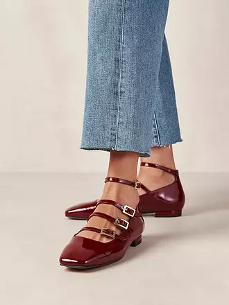 ALOHAS | Ballerines LUKE | dunkelrot